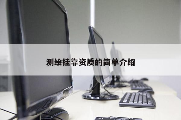 测绘挂靠资质的简单介绍